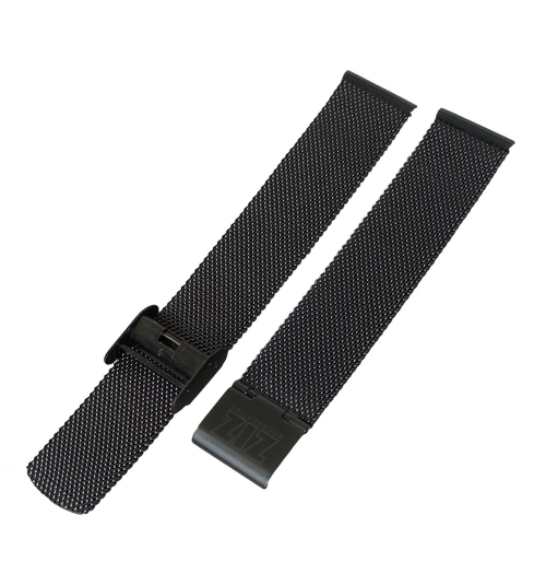 Ремешок для часов ZIZ из нержавеющей стали (черный)