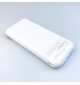 Беспроводной повербанк 10000 мАч белый