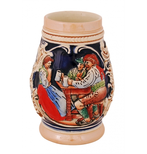 Коллекционная пивная кружка "В пабе"