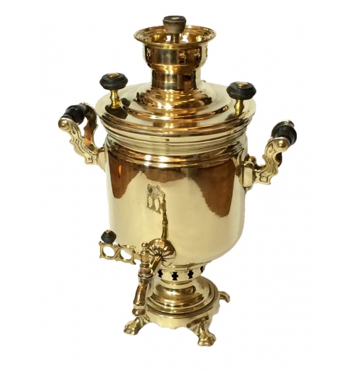 Советский самовар на дровах (углях)